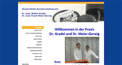 Desktop Screenshot of gesund-in-ehrang.de